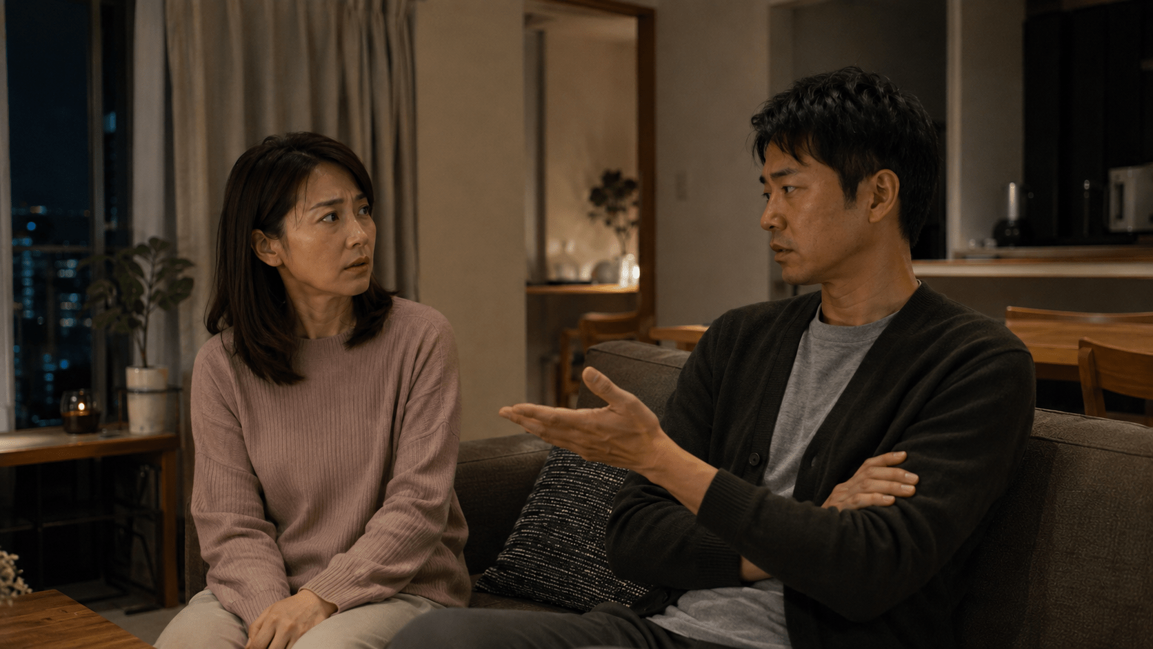 モラハラ夫との口論